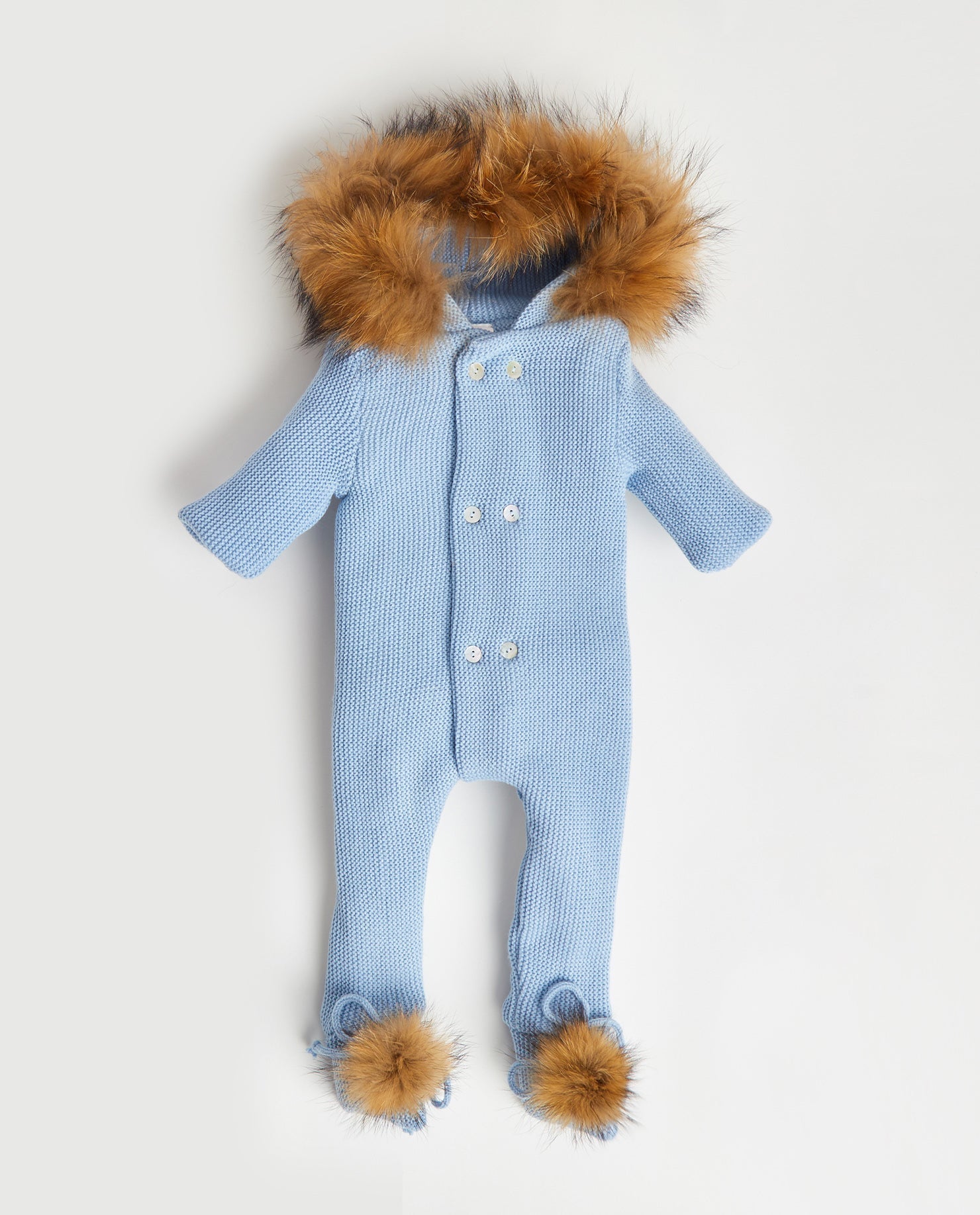 Une Pièce Bébé Tricot | Knit Baby Suit - Mpompon