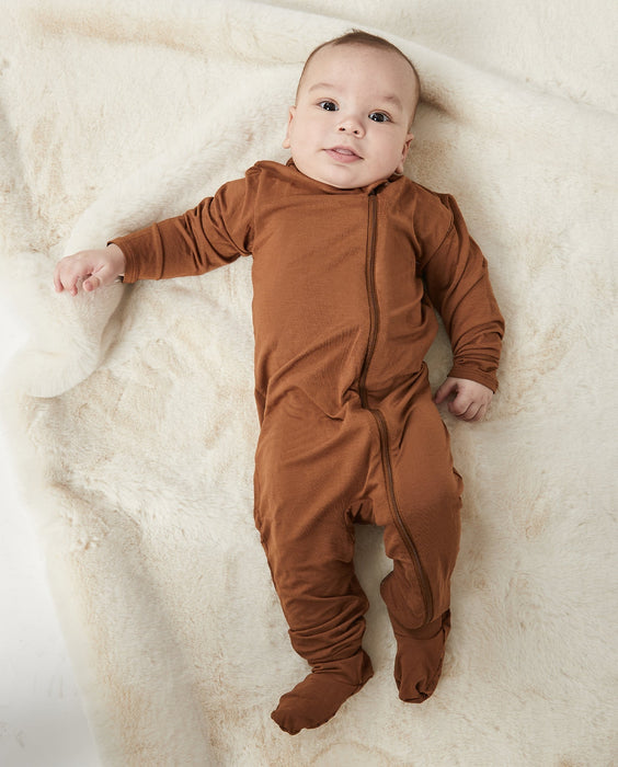 Combinaison zippée pour bébé Cozy Footie | Tenue douce et confortable pour bébé