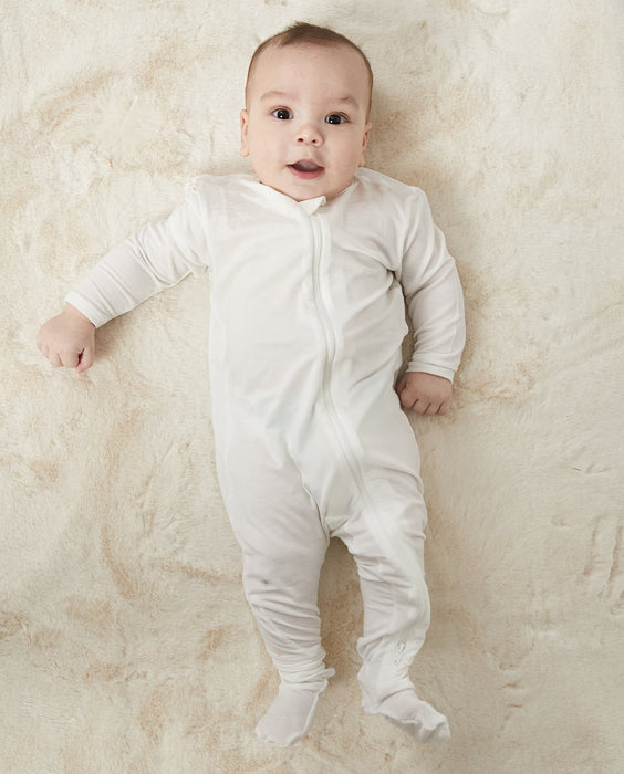 Combinaison zippée pour bébé Cozy Footie | Tenue douce et confortable pour bébé