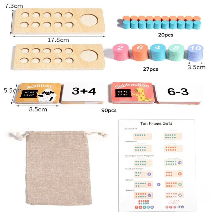 Math Learning Play Set, Engaging Educational Toy