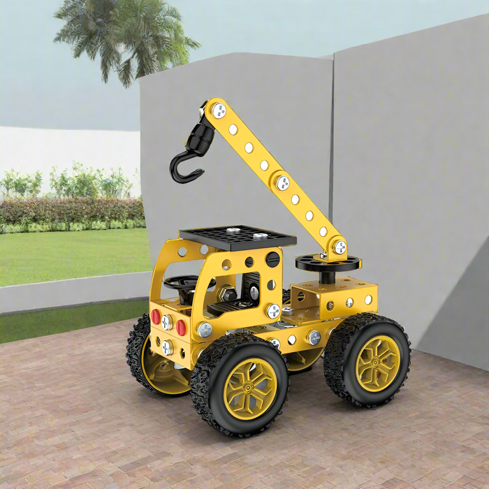 Interactive Construction Vehicle Set, Educational Experience