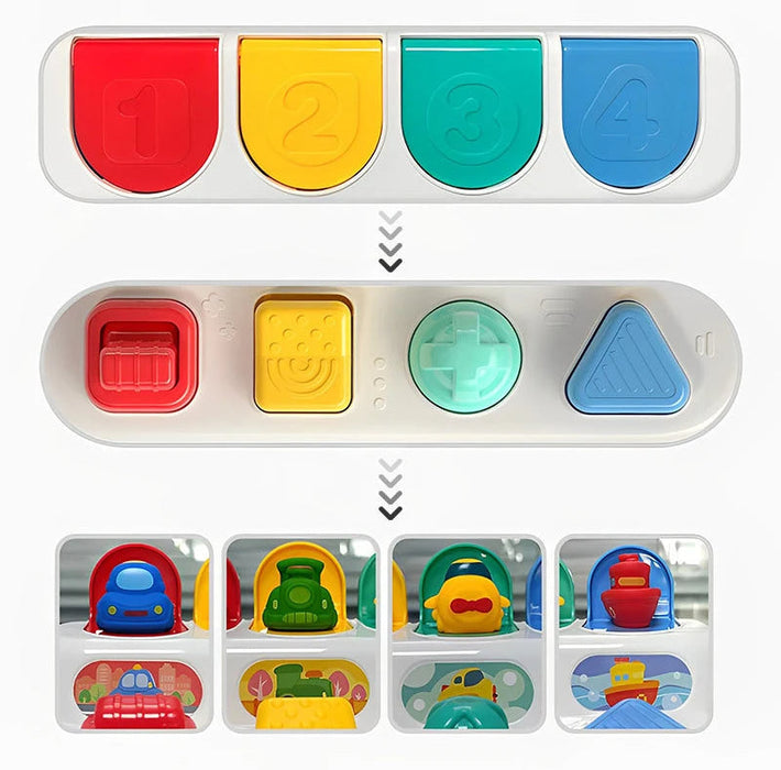 Interactive Baby Toy, Engaging Button Play