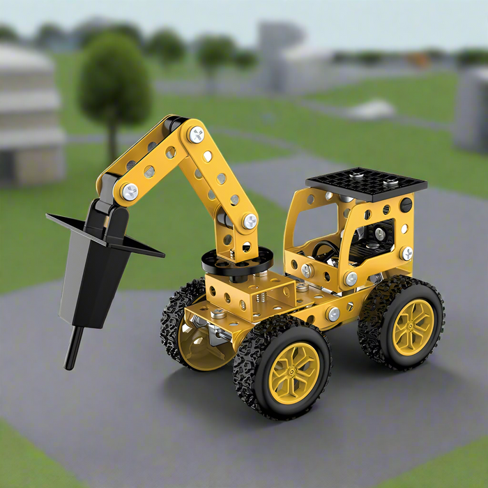 Interactive Construction Vehicle Set, Educational Experience