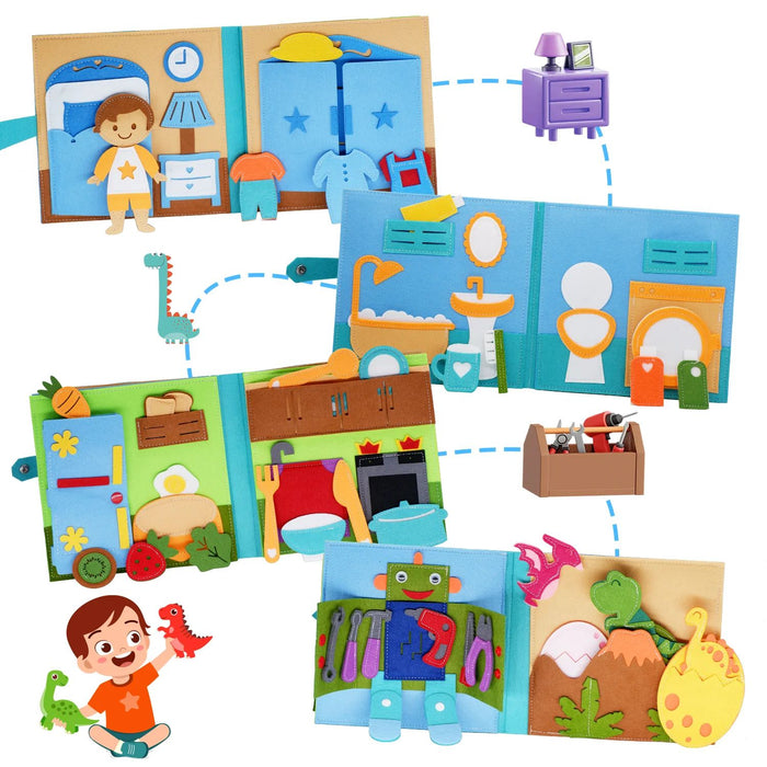 Engaging Activity Book, Playful Learning for Toddlers
