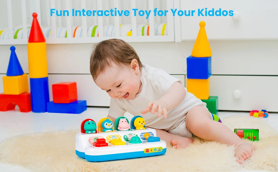 Interactive Baby Toy, Engaging Button Play