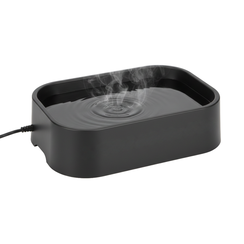 1.45 Gal Heated Water Bowl for Dogs and Cats, Anti-Chew Cord