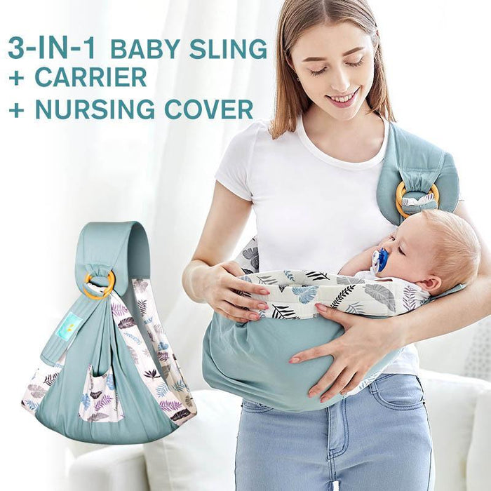 Versatile Baby Carrier with Nursing Feature, Suitable for Infants 0 to 36 Months