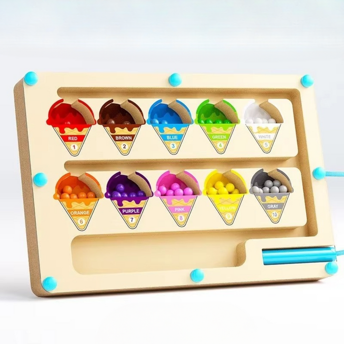Engaging Magnetic Game Board, Hand-Eye Coordination