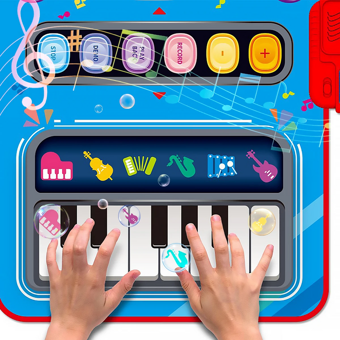 Interactive Musical Play Mat, Engaging Sounds