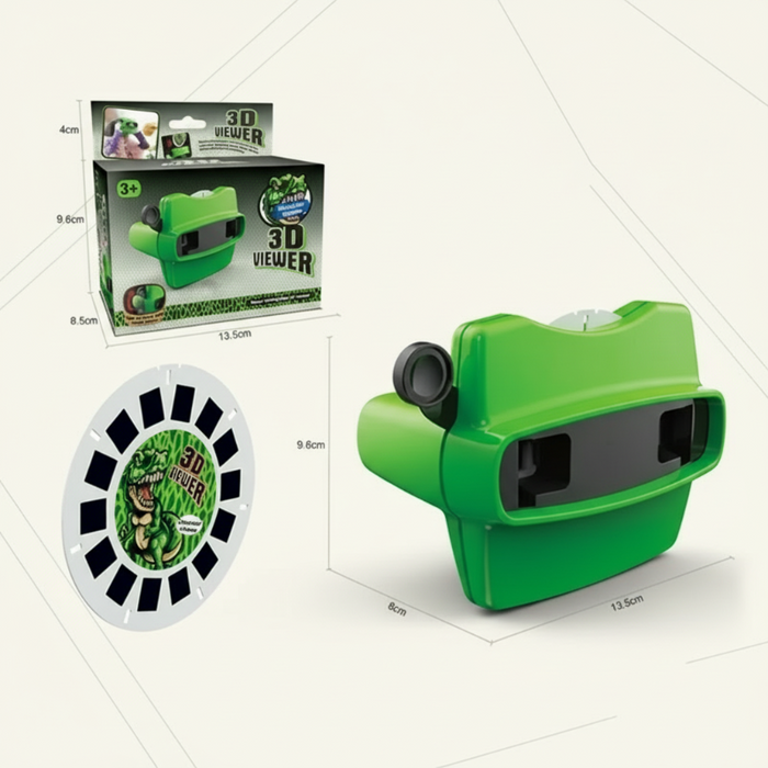 Retro 3D Viewer, Fun Design