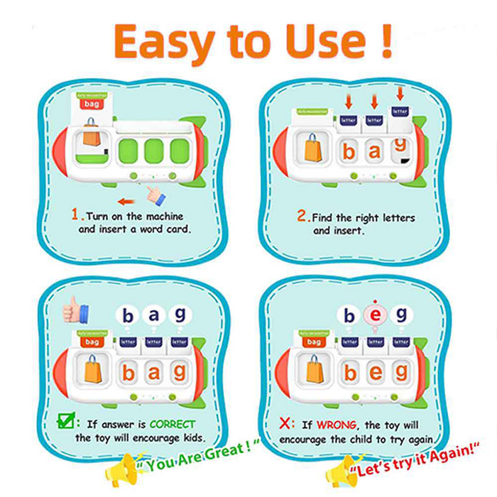 Interactive Educational Card Machine, Engaging Language Learning