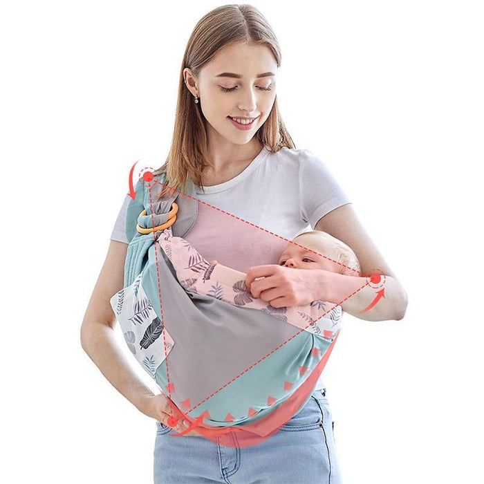 Versatile Baby Carrier with Nursing Feature, Suitable for Infants 0 to 36 Months