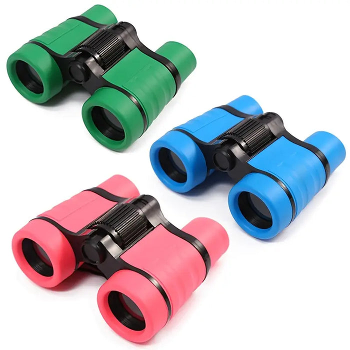 Compact Kids' Binoculars with 8x Magnification, Eye-Catching Design