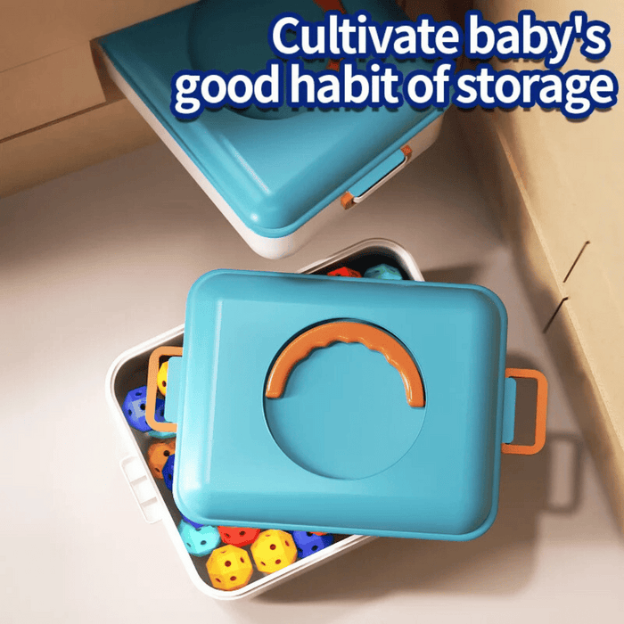 Flexible PVC Beads, 3D Geometric Building Blocks