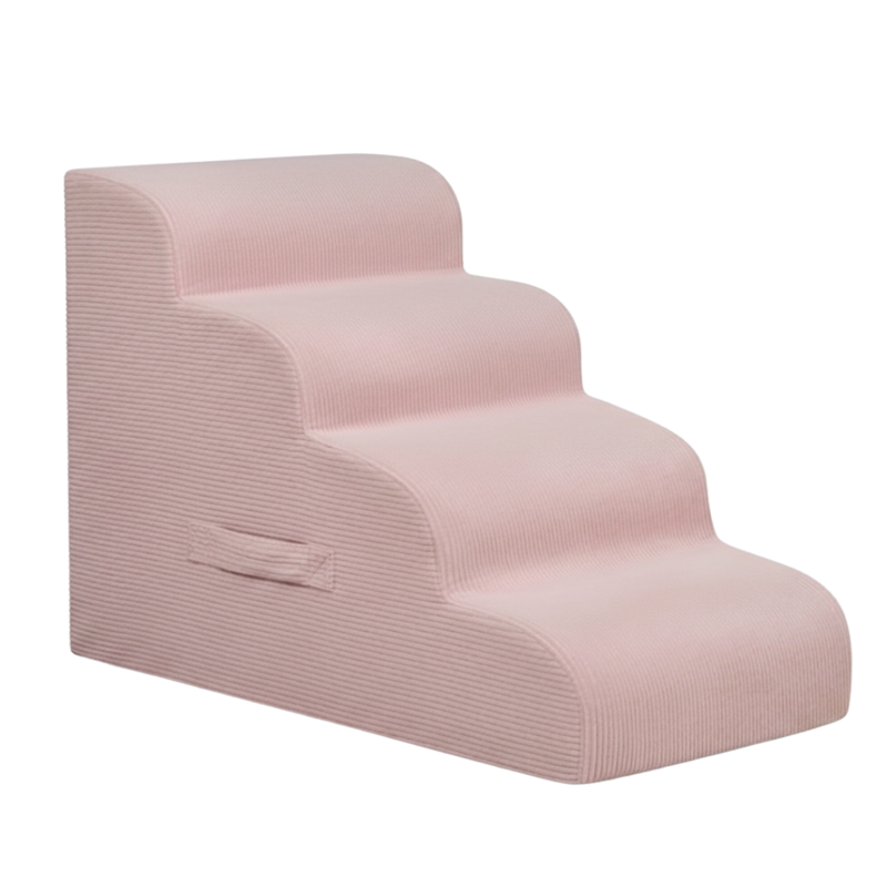4-Step Pet Ramp Stairs for Beds and Sofas for Small Dogs and Cats