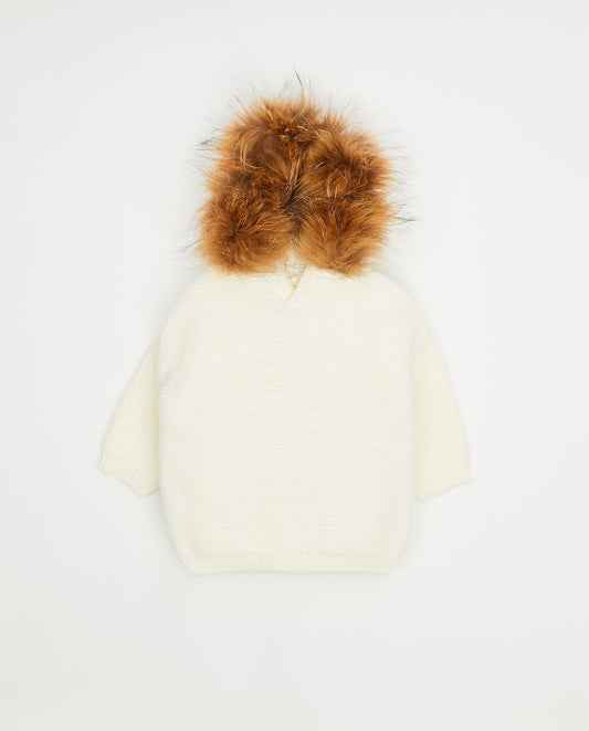 Haut Capuchon Enfant Tricot