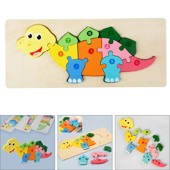 Curious Kids' Puzzle, Animal Theme