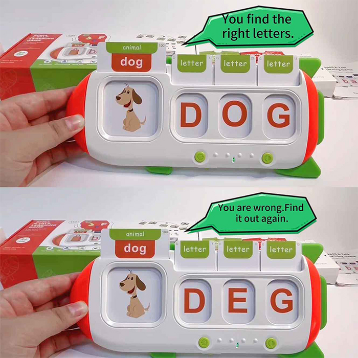 Interactive Educational Card Machine, Engaging Language Learning