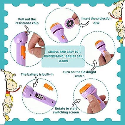 Enchanting Flashlight Projector, Bedtime Storyteller
