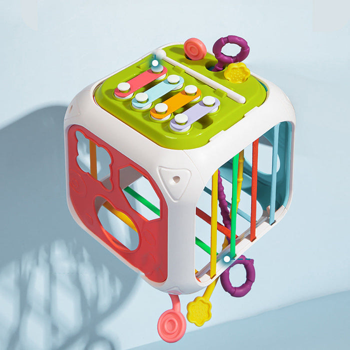 Colorful Interactive Shapes Cube, Developmental Play