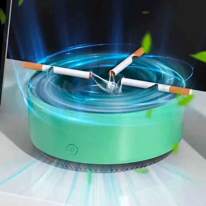 Intelligent Ashtray, Self-Cleaning