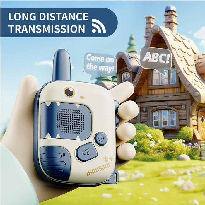 Dino-Themed Walkie-Talkies, Adventure & Fun