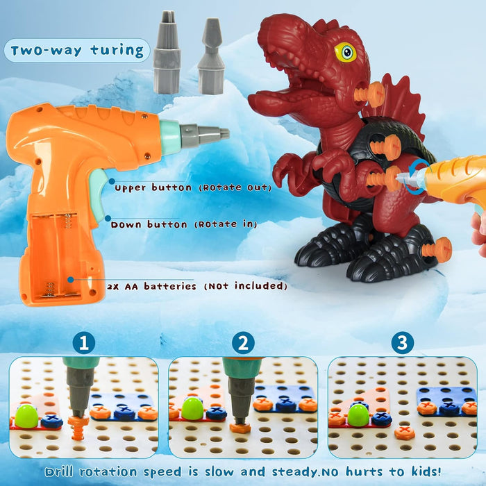 Dino-Themed Building Set, Creative Construction