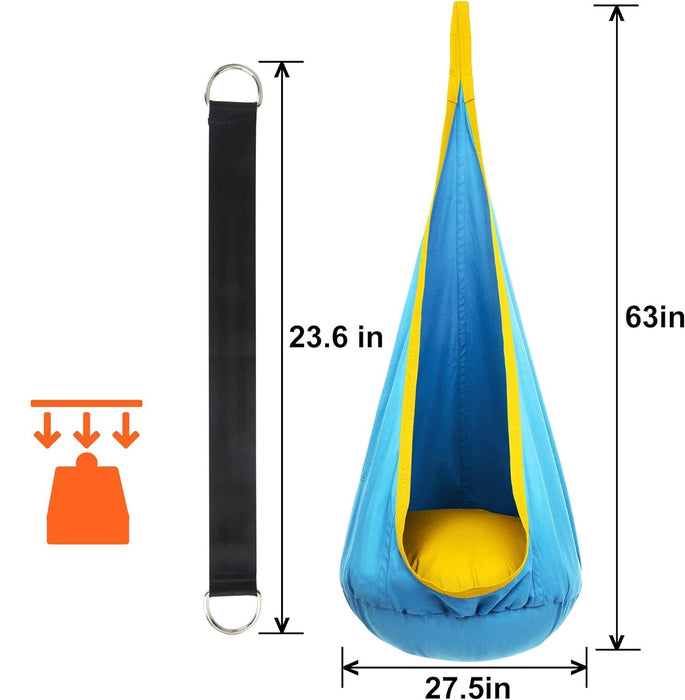 Versatile Hanging Seat Sack, Indoor and Outdoor Use