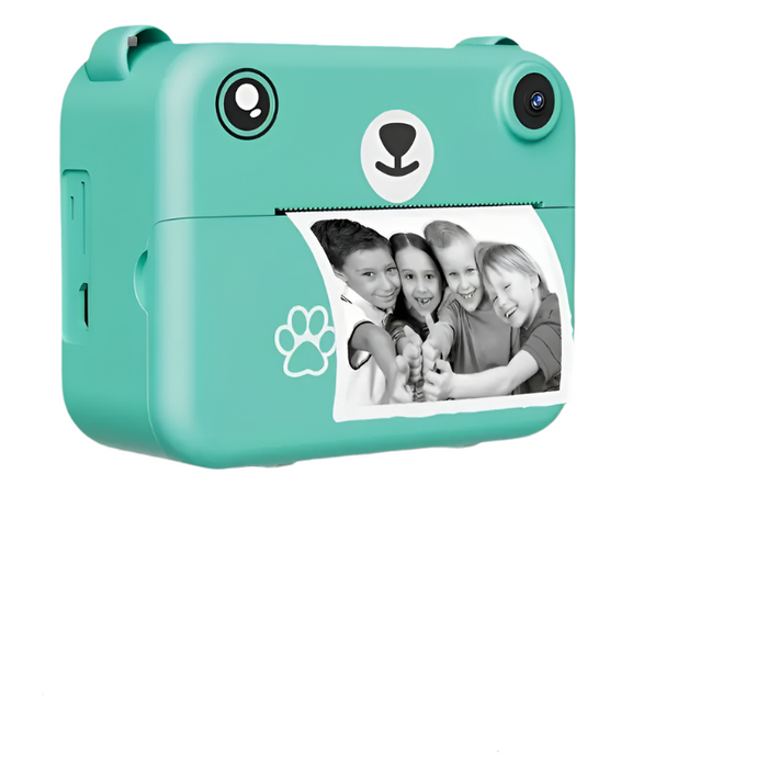 Colorful Instant Camera for Kids, 1080p Video & Printing Function