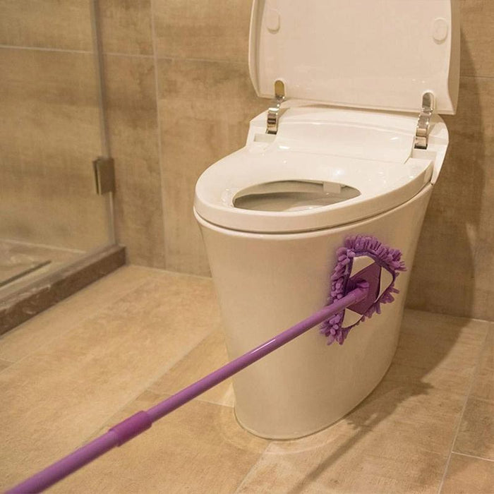 Rotatable Triangle Cleaning Mop  Adjustable Telescopic Handle