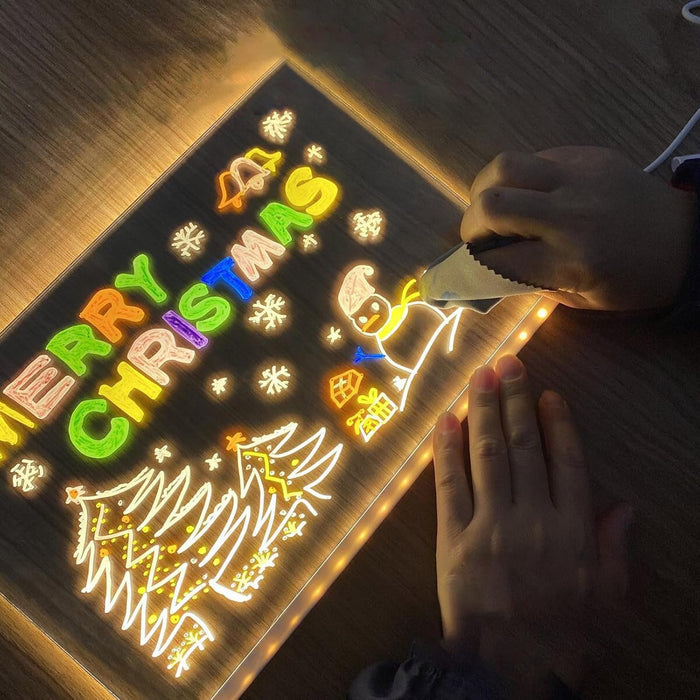 LED Light Drawing Pad Creative Sketch Board