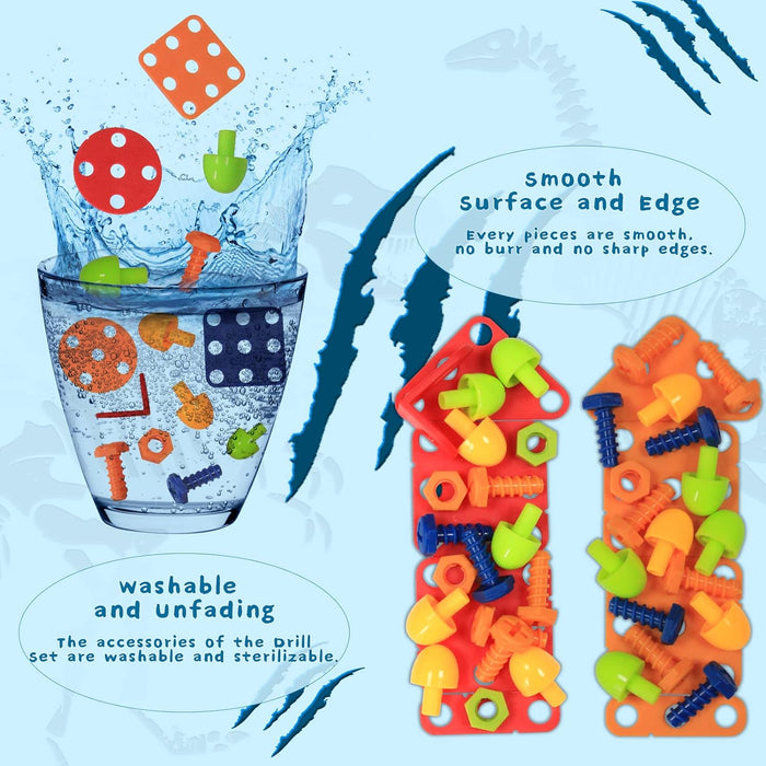 Dino-Themed Building Set, Creative Construction