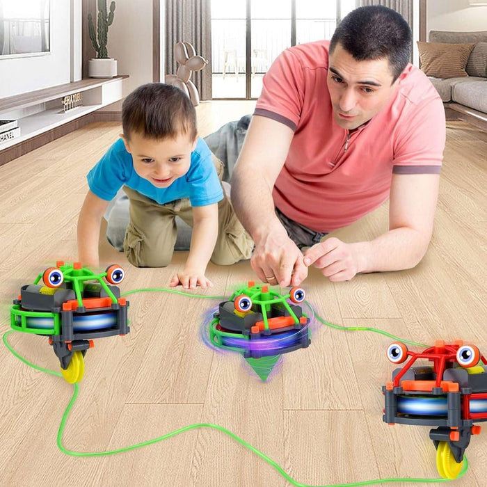 Dynamic unicycle robot, engaging balancing experience