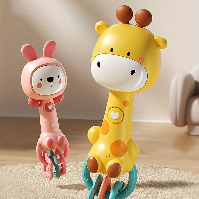 Sensory Baby Rattle, Safe and Educational