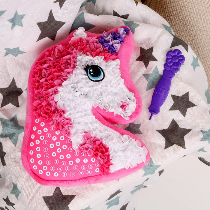 Fluffy Unicorn Pillow, Playful Design