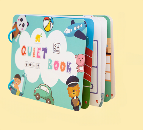 Engaging Activity Book for Learning and Play