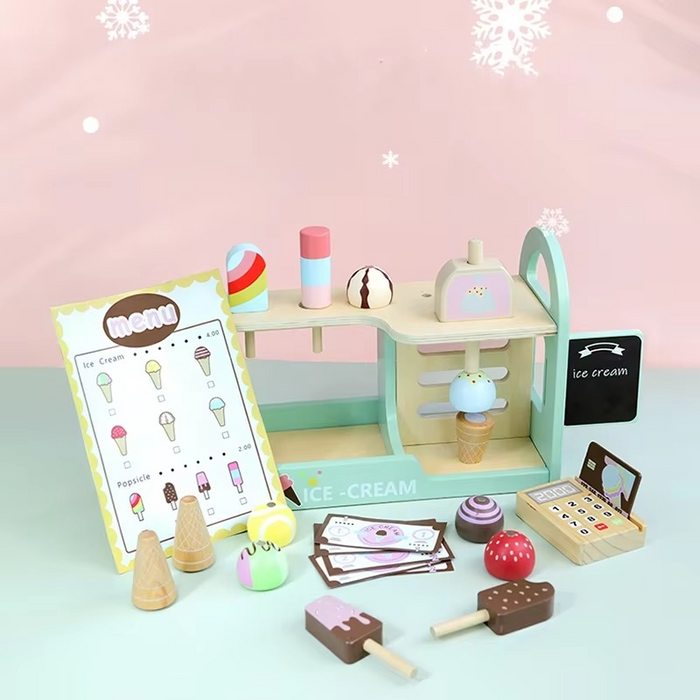 Creative ice cream playset, educational fun