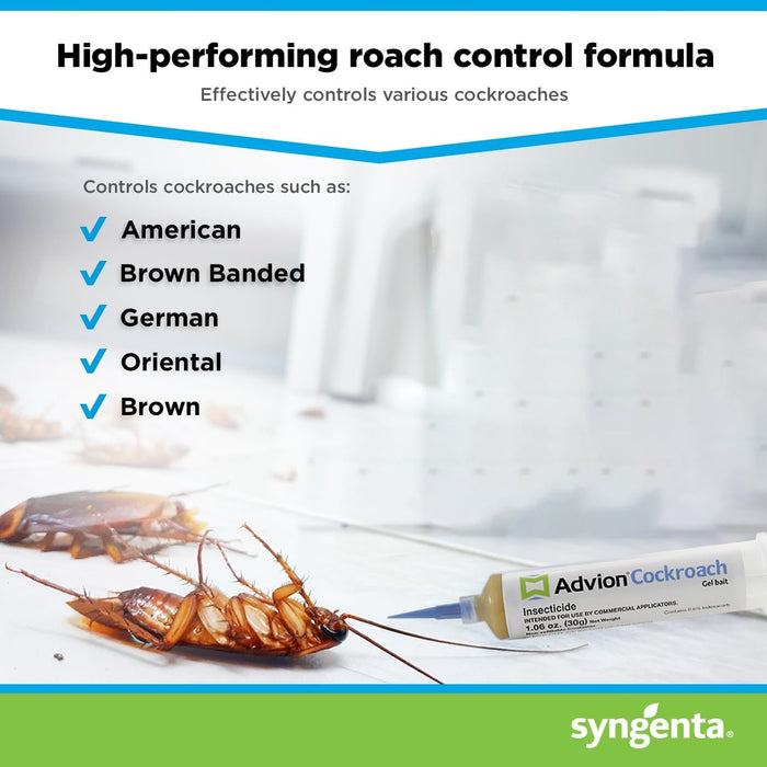 Advion Cockroach Gel Bait | Non-Toxic Pest Control