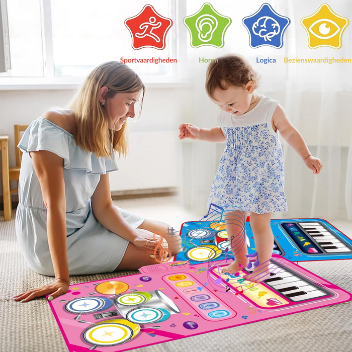 Interactive Musical Play Mat, Engaging Sounds