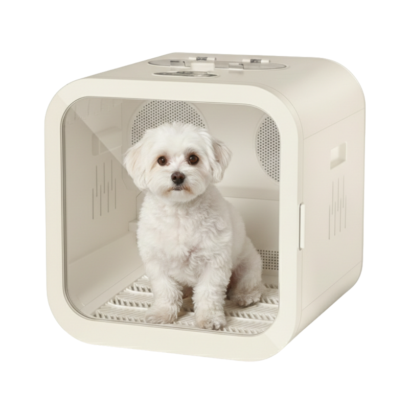 Automatic Pet Dryer Box for Cats and Small Dogs, Temperature Control