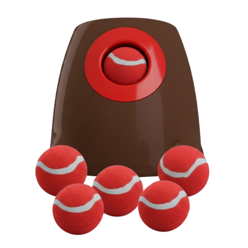 Automatic Ball Launcher for Pets, Interactive Fetch Toy Machine