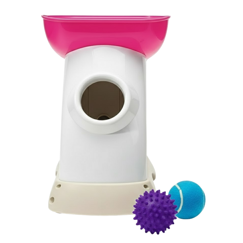 Automatic Ball Launcher for Dogs & Cats, Interactive Fetch Toy