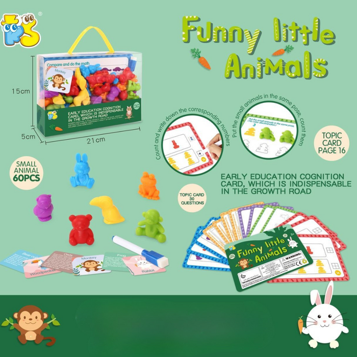 Colorful Counting Bear Set, Educational and Creative