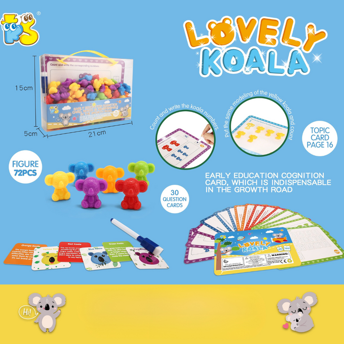Colorful Counting Bear Set, Educational and Creative