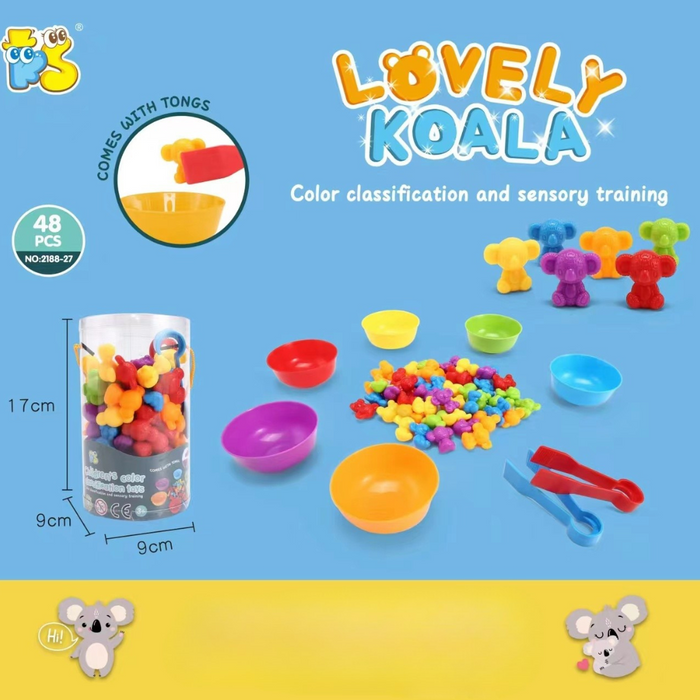 Colorful Counting Bear Set, Educational and Creative