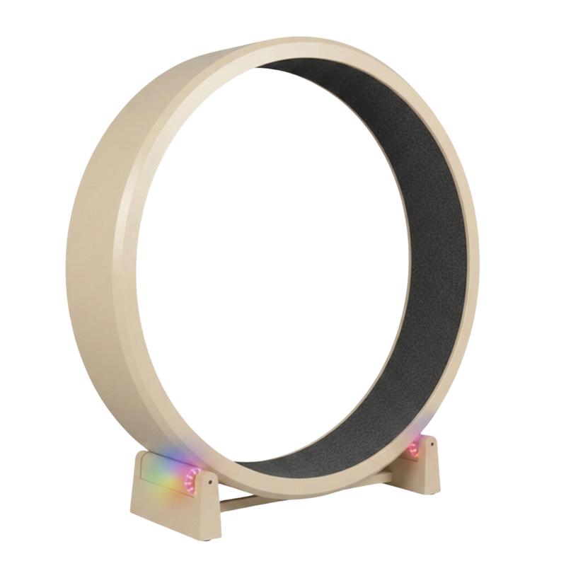 Cat Exercise Wheel 48 in Diameter with Black Felt Traction Pads