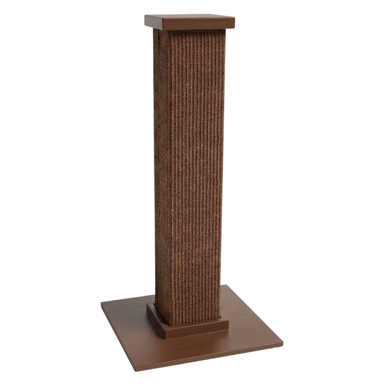 Cat Scratching Post 30 Inch Tower Sisal Wrap with Square Base