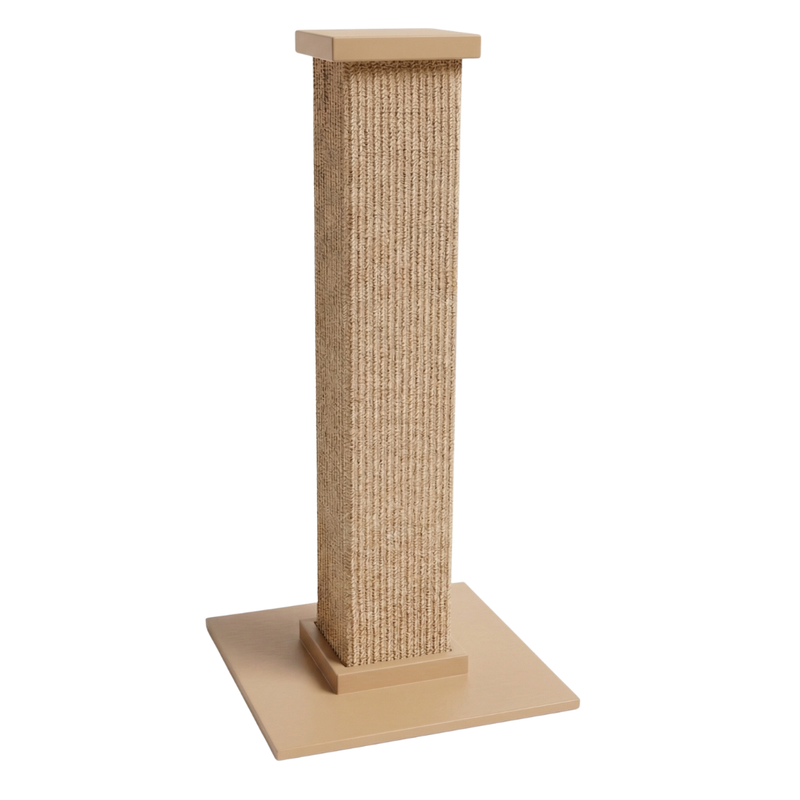 Cat Scratching Post 30 Inch Tower Sisal Wrap with Square Base