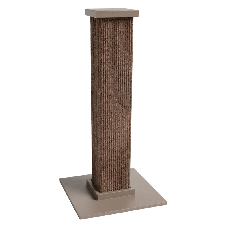 Cat Scratching Post 30 Inch Tower Sisal Wrap with Square Base