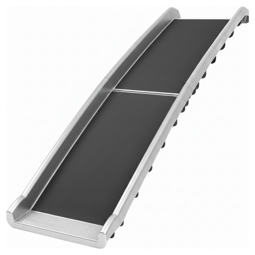 Dog Folding Car Ramp for Vehicle Access with Raised Side Rails